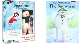 Snowman toy based on the Raymond Briggs book