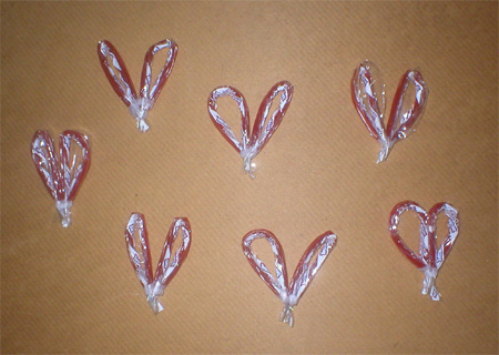 Bad Twizzler Valentine Hearts